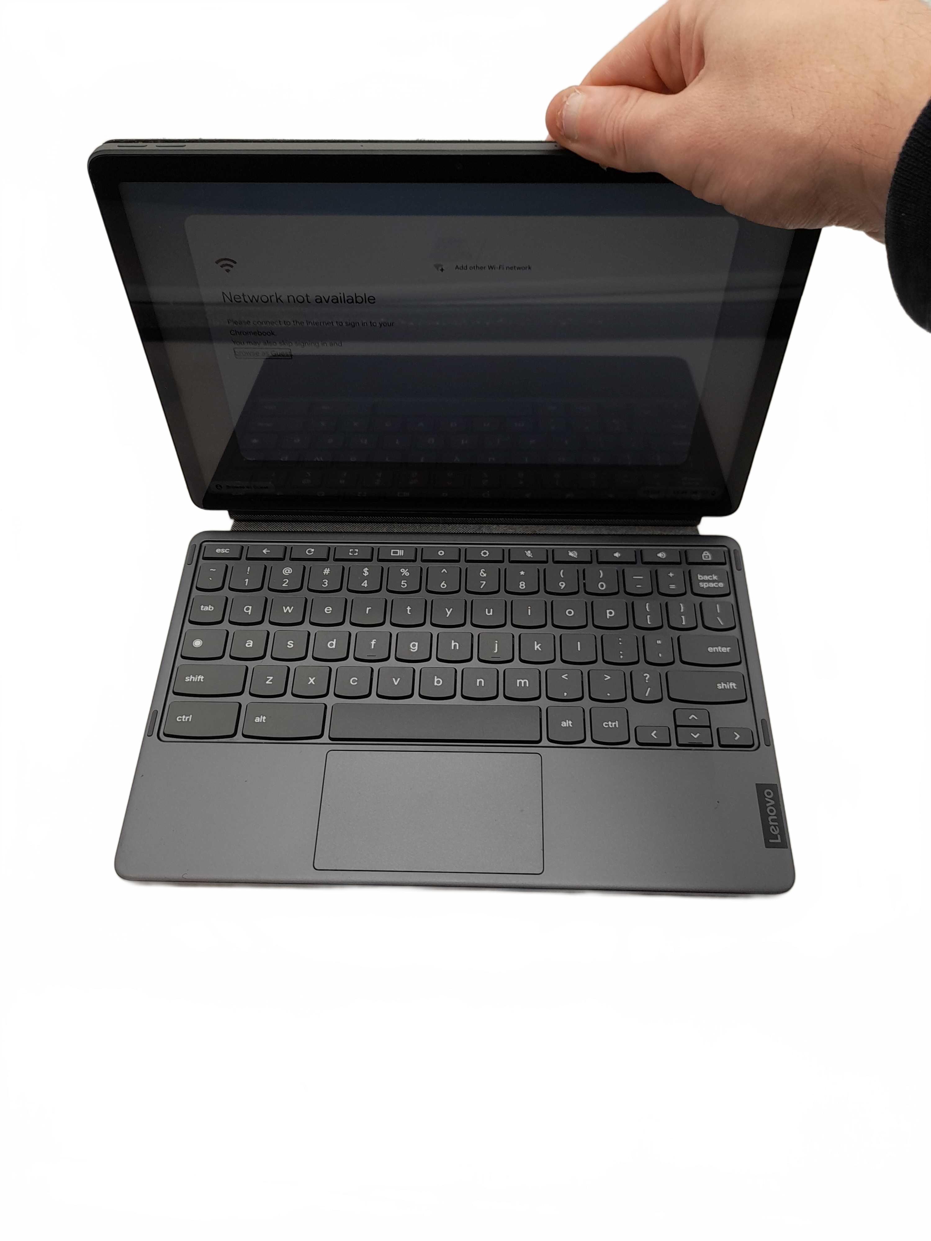 Lenovo Tablet 11Q727 Duet 3 128GB Chromebook Grey Black With Keyboard Great Working Condition (WL1431539)