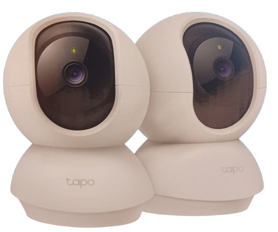 Tapo Pan/Tilt Home Security Wifi Camera 2 Pack ( LE )