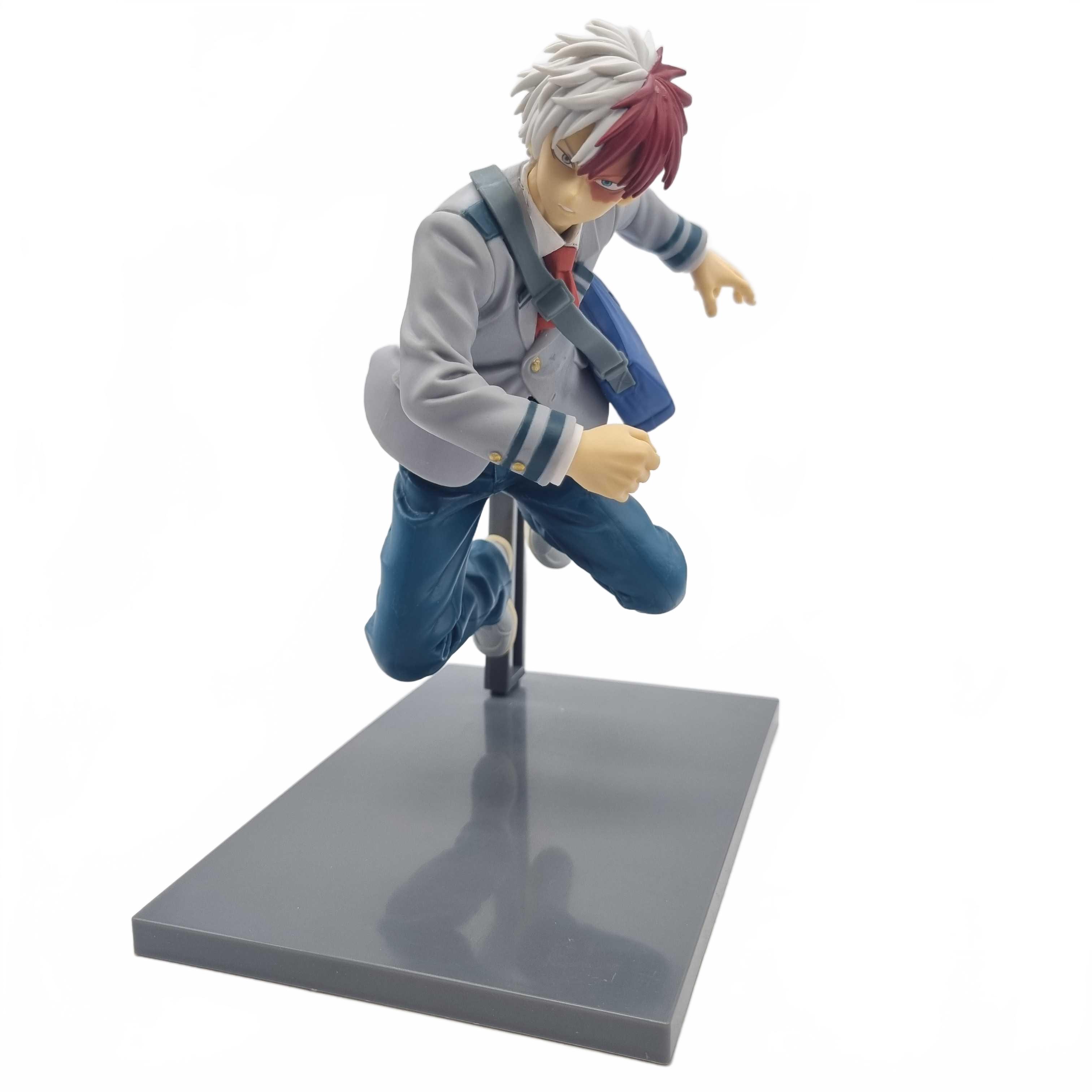 My Hero Academia Figurine: Todoroki Blue School Uniform On Grey Stand (WR 1424625)