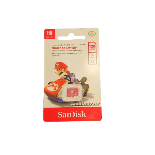 San Disk SD Card Nintendo Switch 128GB Red (1433245) (MR)
