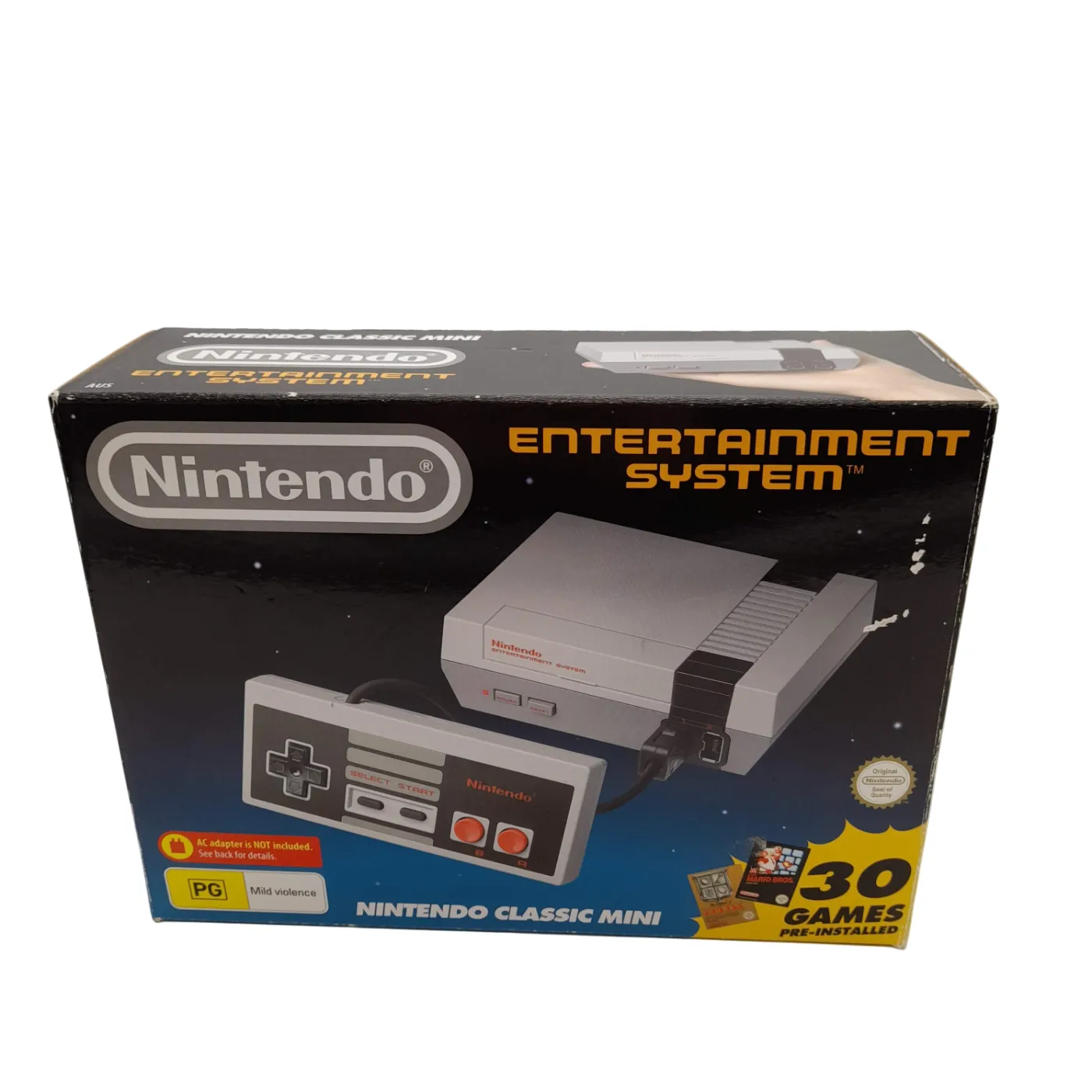 Nintendo Classic Mini Entertainment System Console New In Box With Power, Controller, Manual (WL 1360263)