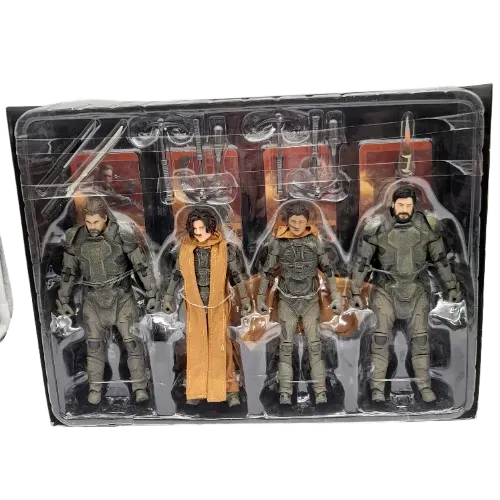Dune Gold Label Pt 2 4 Pack Figures – Gurney Halleck , Paul Atreides , Chani , Stilgar – Mcfarlane