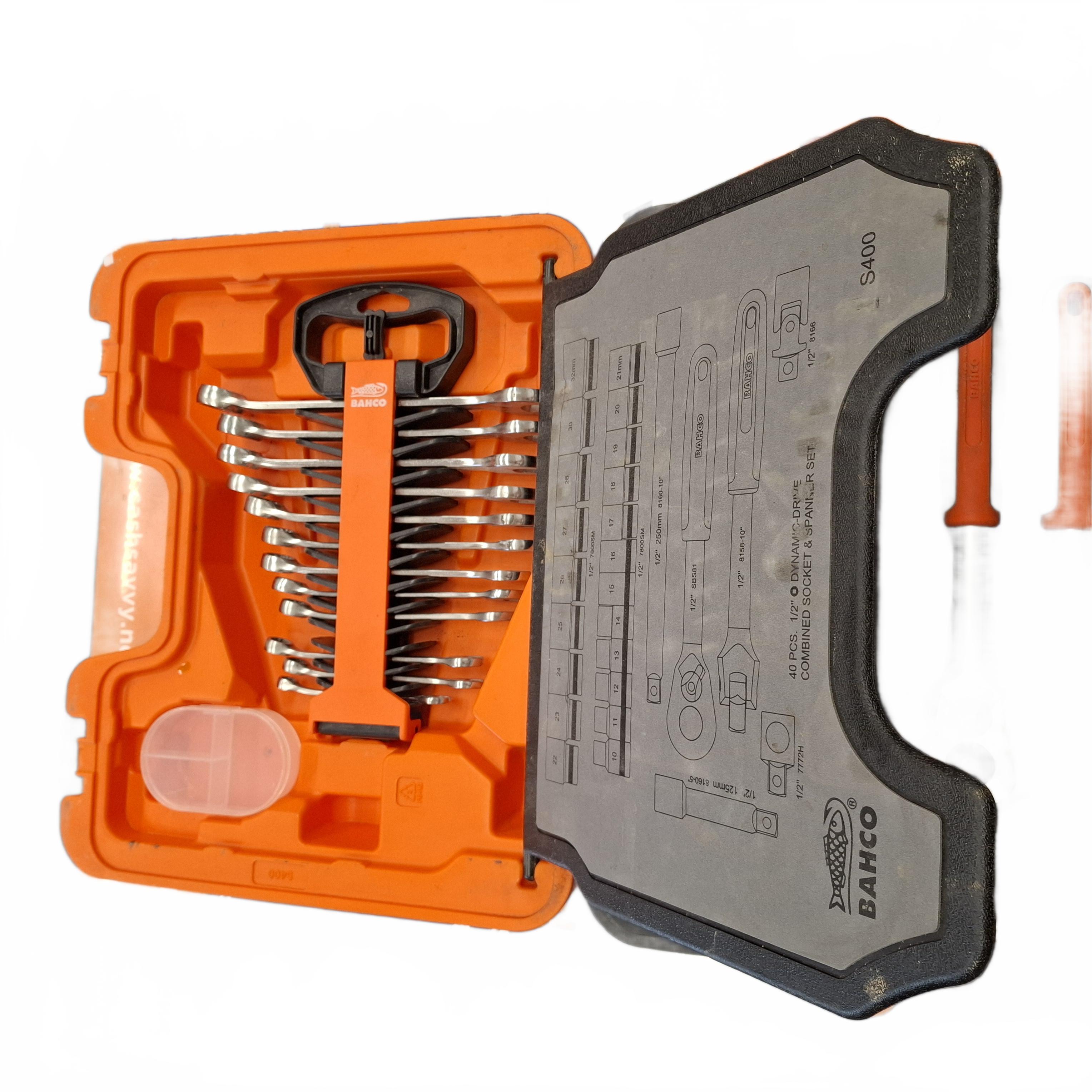 Bahco Socket And Spanner Set S400 (1431323) (JN)