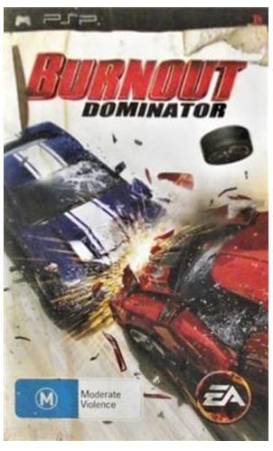 Burnout Dominator Game PSP Cartridge Only Good Condition (GE1353804)