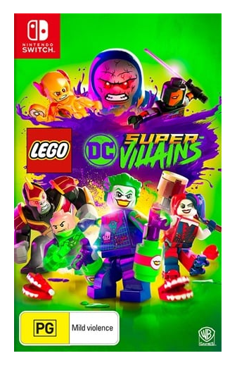 Lego DC Super Villains Nintendo Switch Game – Good Condition In Case (LE)
