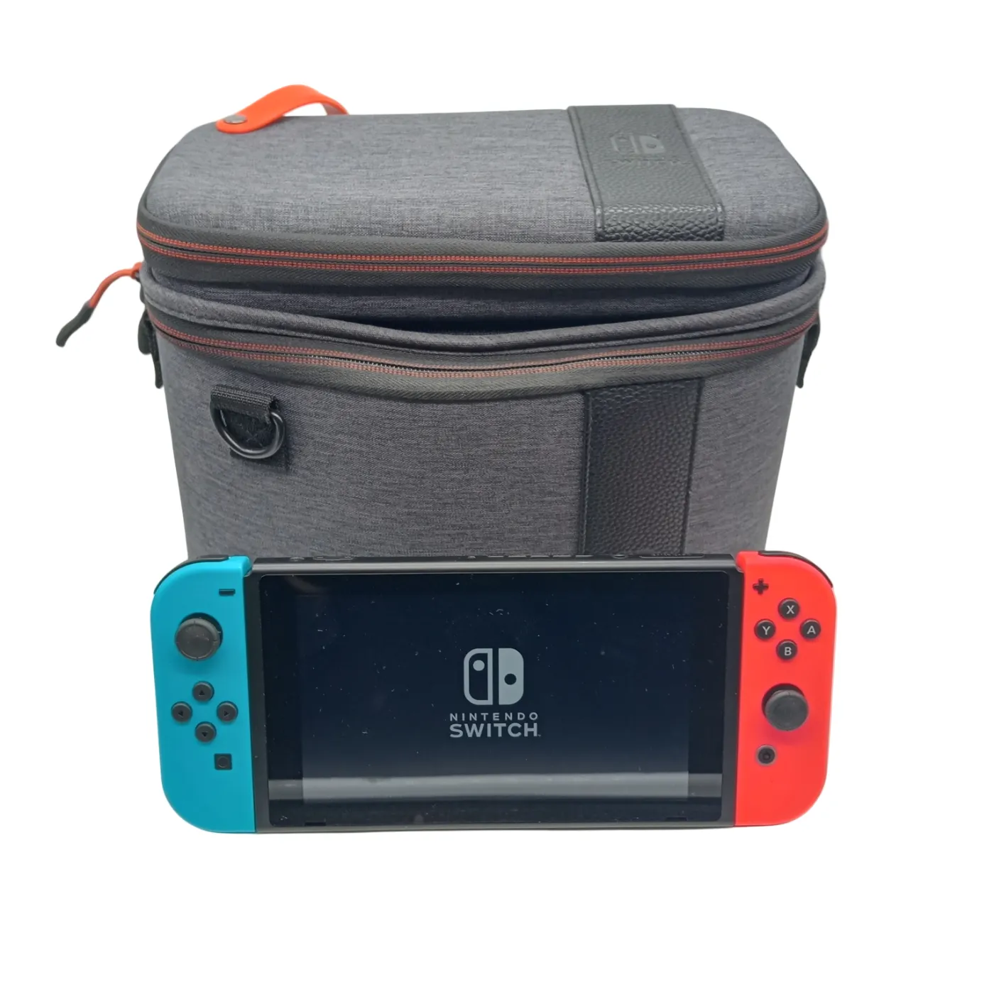 Nintendo Switch Console Bundle HAC-001(-01) – Black + Case + Dock + Charger   (WR 1352945)