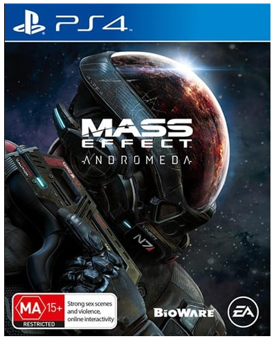 Mass Effect Andromed Playstation 4 Game Very Good Condition No Manual (CP)