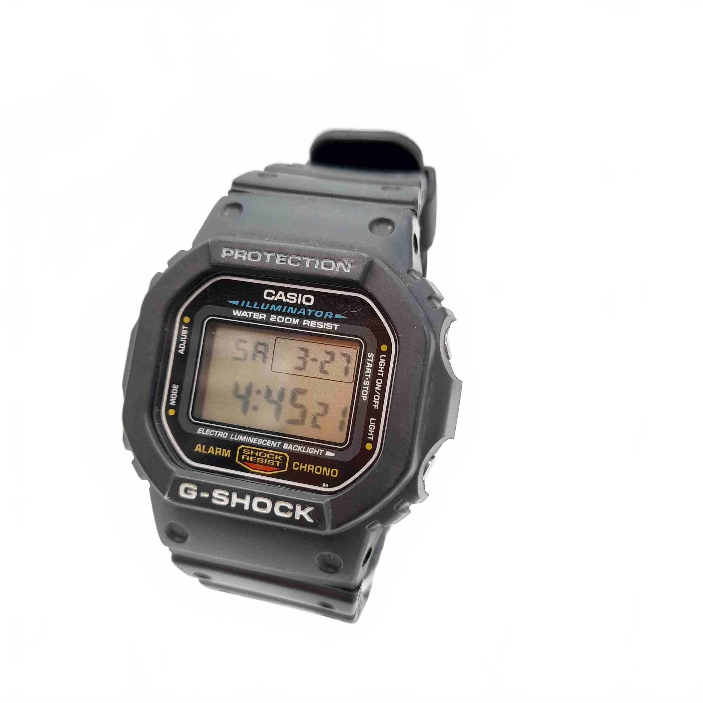 Casio Watch DW-5600E Black Plastic Band Digital (WL 1433856)