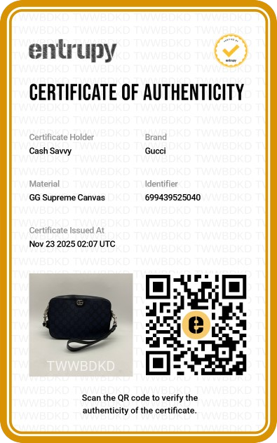 Mens Gucci Ophidia Small Crossbody Bag In Black GG Supreme Canvas With Leather Trim – With Certificate Of Authenticity And Straps (WR)