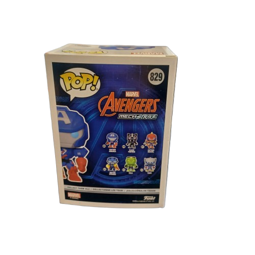 Funko Pop Captain America Avengers Mech Strike Glow In The Dark 829 (LE)