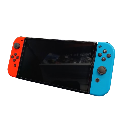 Nintendo Switch OLED Model Red And Blue HEG-001 (1419354) (CP)
