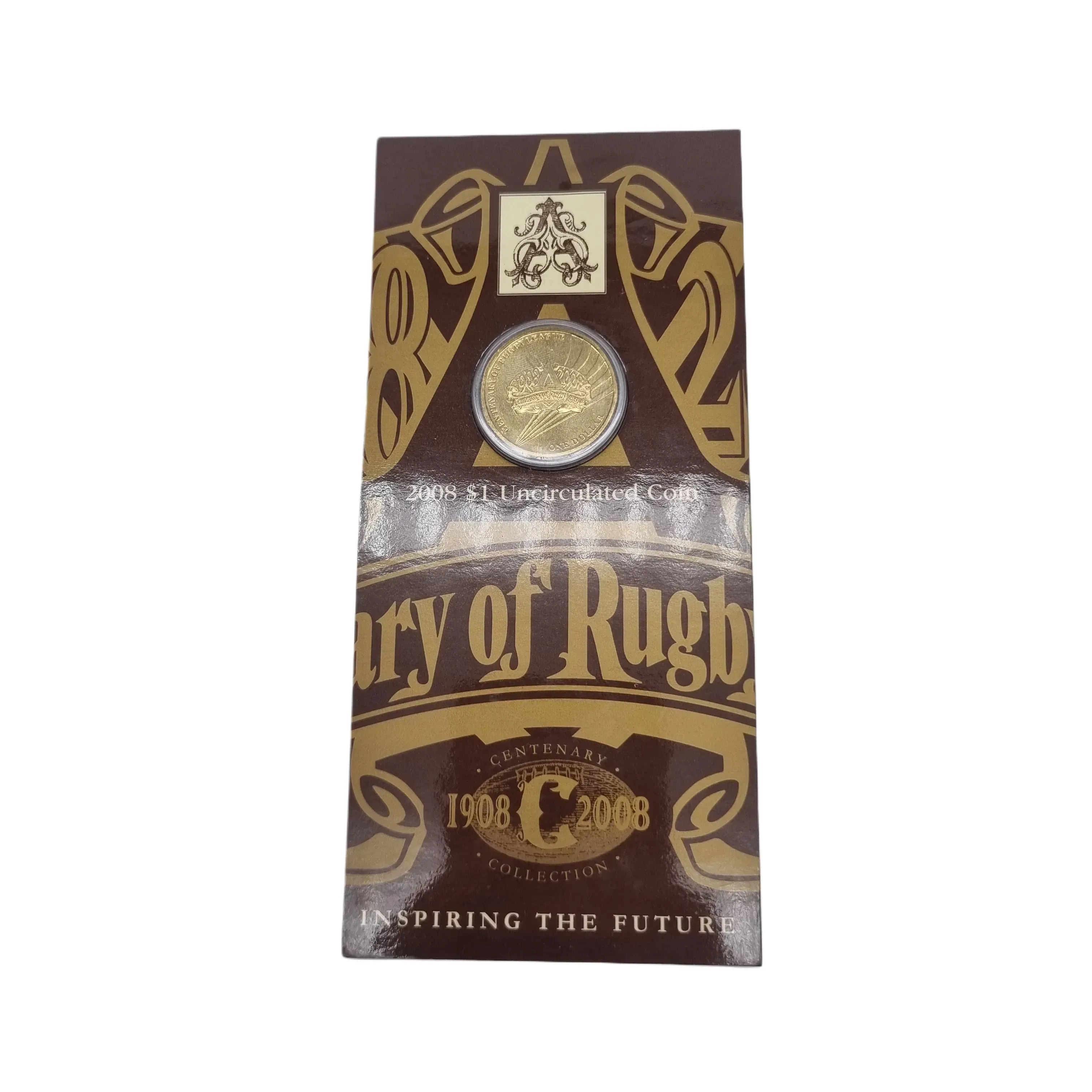 Royal Australian Mint – 2008 Centenary of Rugby League $1 Uncirculated Coin