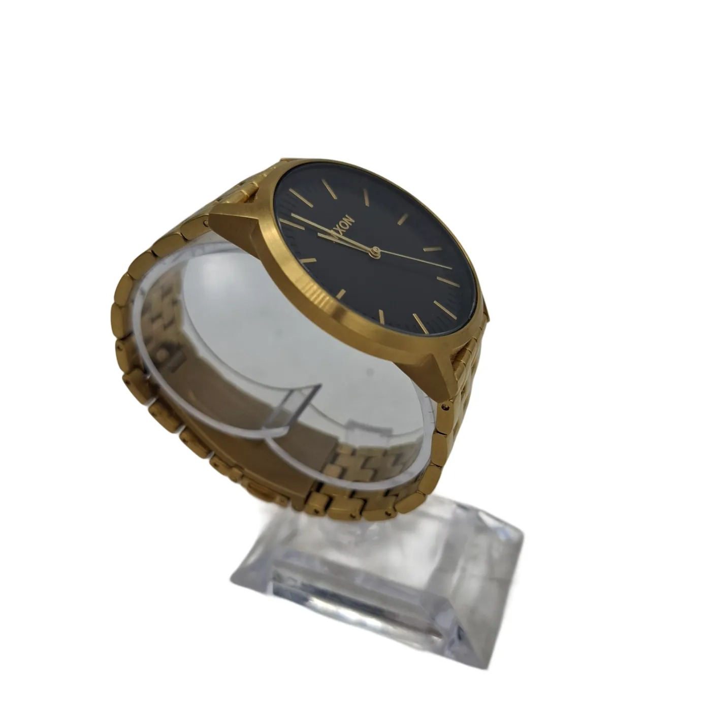 Nixon Porter Gold Stainless Steel Watch (A1057-1031-00) (WR 1406884)