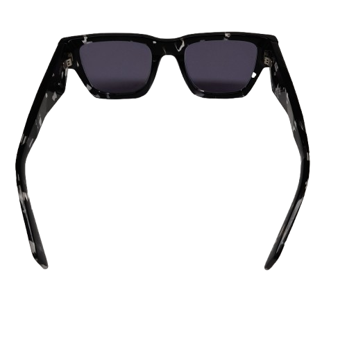 PRADA SPR5012 Black Squared Sunglasses (MR)