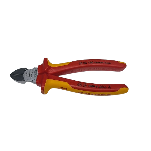 Knipex 70 06 160 Insulated Diagonal Cutters Like New