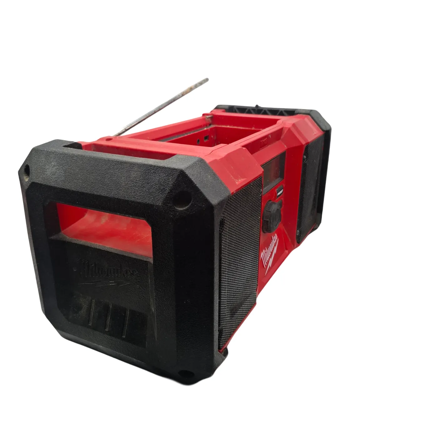Milwaukee M18JSR Jobsite Radio *Skin Only* Broken and Rusty Antenna (WR 1410458)