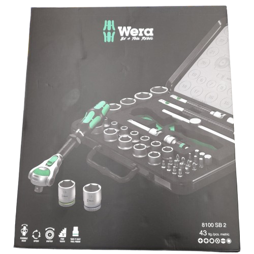 Wera Socket Set 8100 SB 2 (LN)