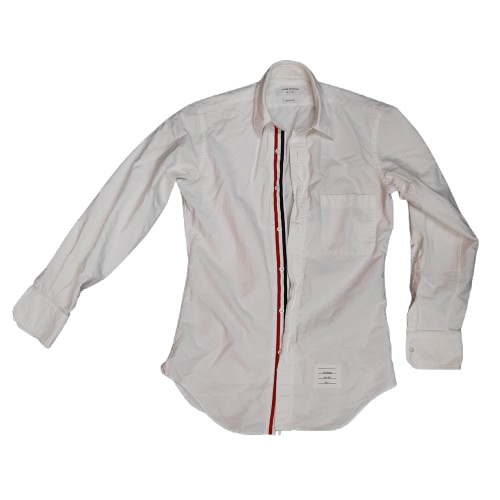 Thom Browne classic fit shirt (Size 1) (White) (MR)