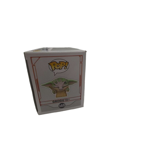 Funko! POP VINYL 469 Star Wars Grogu With Chowder Squid In Box