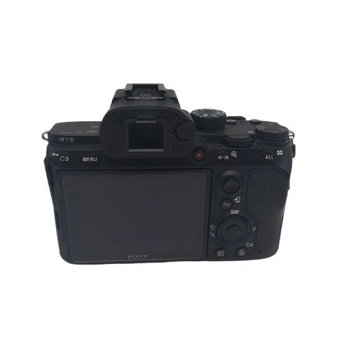 Sony Alpha 7 III Digital E-Mount Camera with 35mm Full Frame Image Sensor  * Missing Battery Cover – Body Only (CP-1336105)