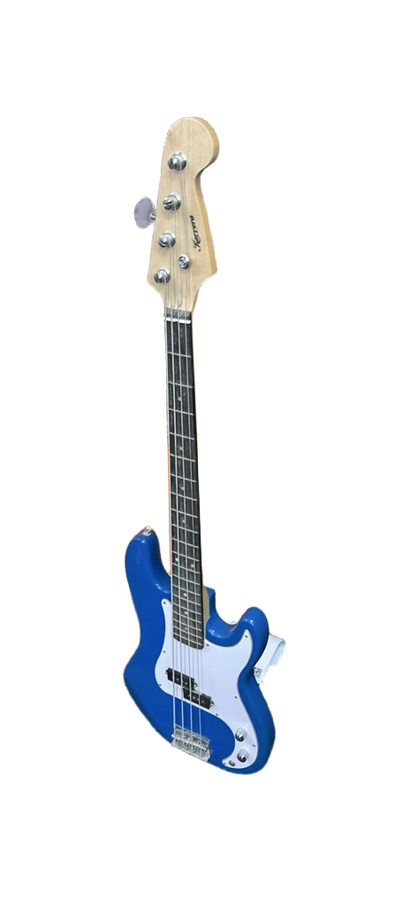 Karrera Bass Guitar Blue And White (GE)