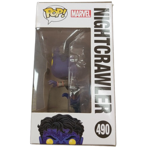 Funko Pop! Vinyl Marvel #490 Nightcrawler 2020 Summer Convention, Excellent Condition, With Box