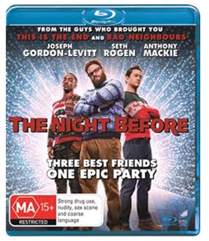 The Night Before Blu Ray + Digital Ultraviolet – Good Condition (CP)