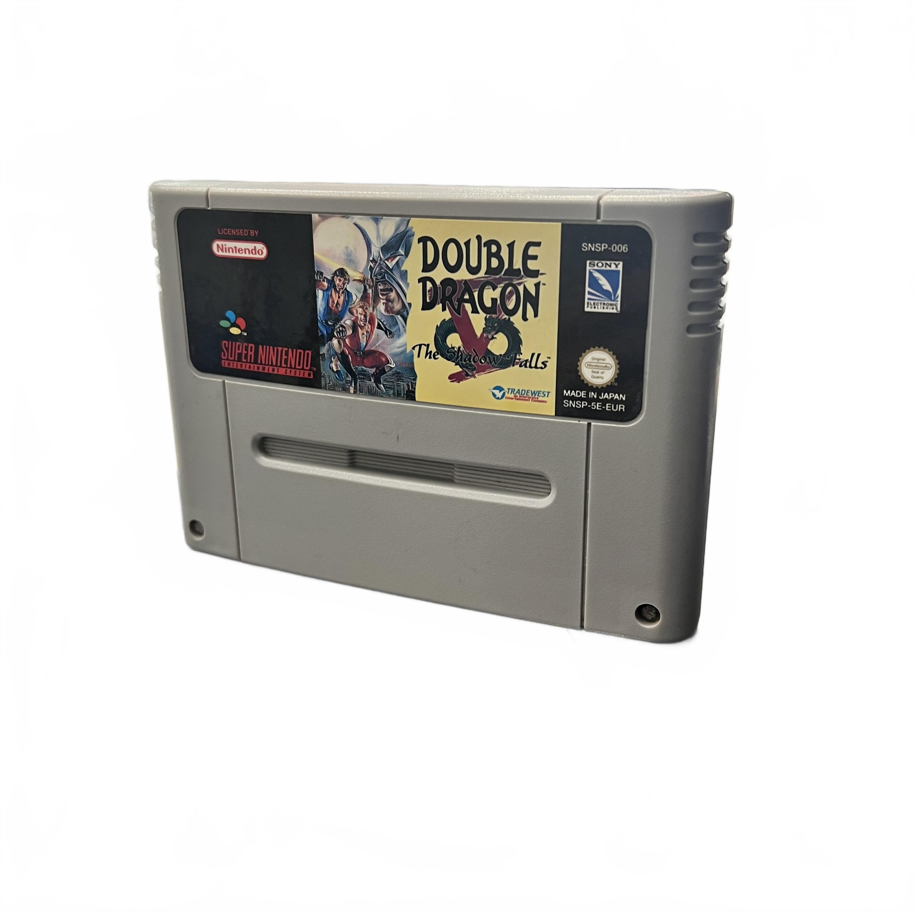 Super Nintendo Video Game Double Dragon (MK)