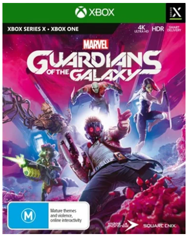 Microsoft XBOX One/Series Game, Marvel Guardians Of The Galaxy, Like New, With Case, No Manual