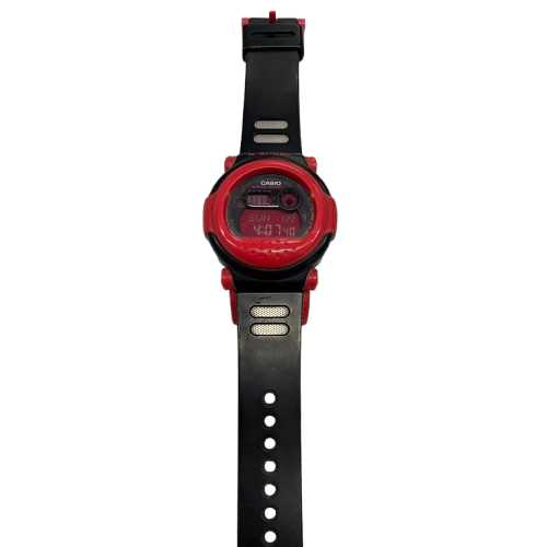 Casio G-Shock G-001-1B Black Red Mens (NG)