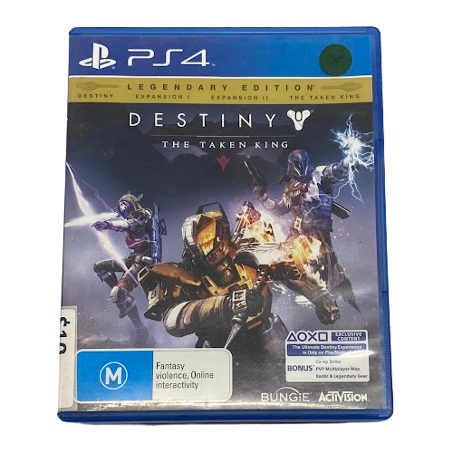 Destiny The Taken King Playstation 4 Game