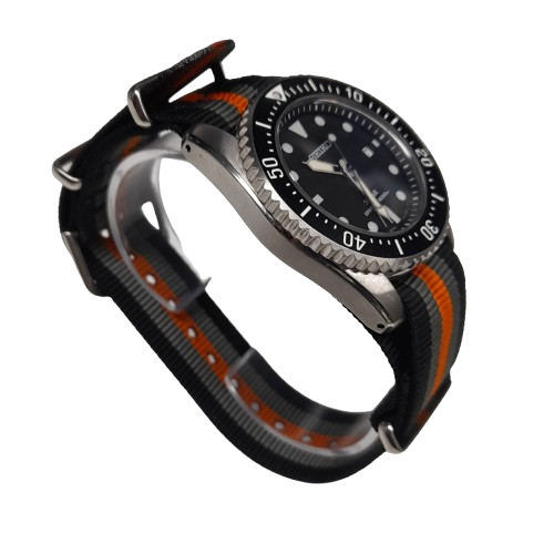 Seiko V147-0CS0 Solar Unisex Prospex Divers Watch Canvas Band No Accessories (MR)