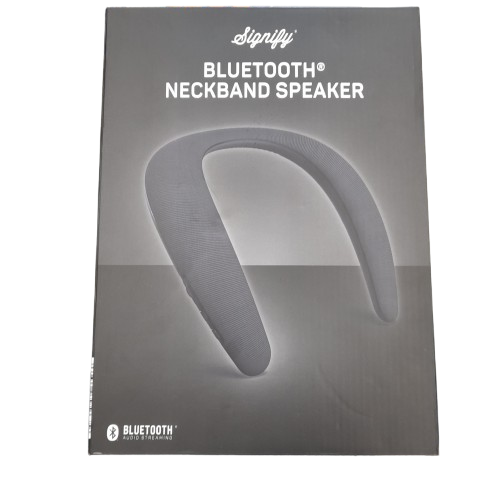 Signify Bluetooth Neckband Speaker 758863 Black (LN)