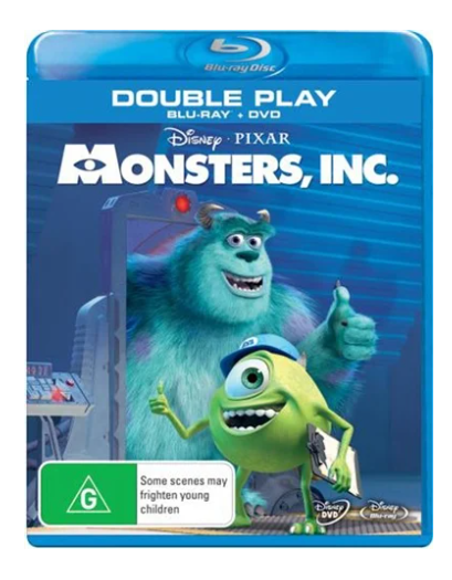 Monsters Inc Blu Ray Good Condition