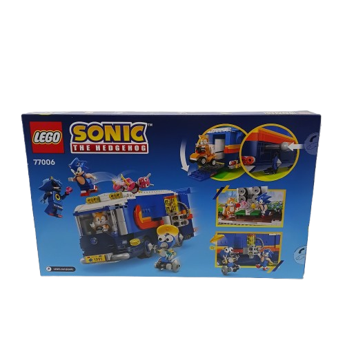 Sonic The Hedgehog Team Sonic Command Truck 77006 Lego, Factory Sealed (CP)