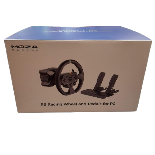MOZA R3 Racing Wheel And Pedals For PC (GE)