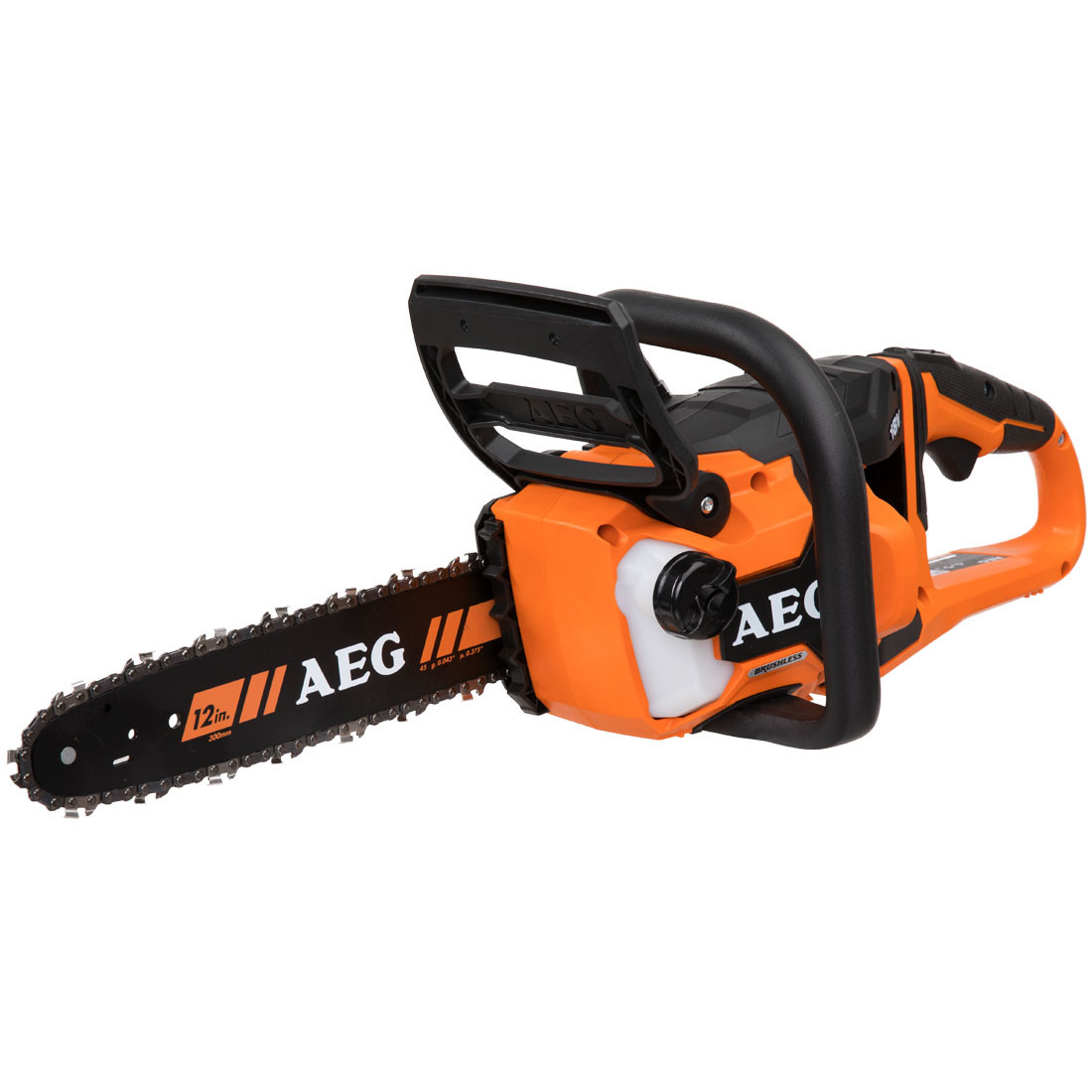 AEG 18V 12 Inch Brushless Chainsaw Kit A18CHS14 Orange (MR) (1429889)