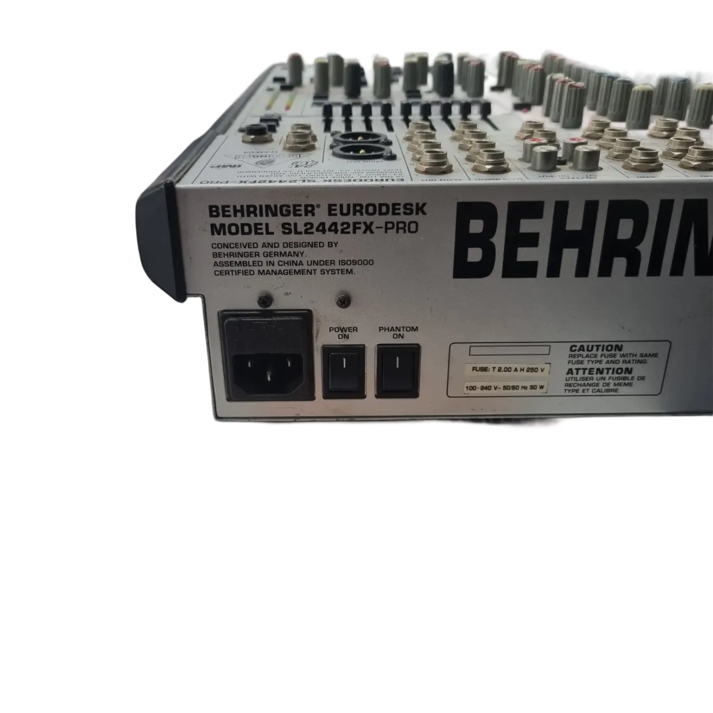 Behringer Eurodesk SL2442FX-PRO 24-Input 4-Bus Mixer (WR 1392106)