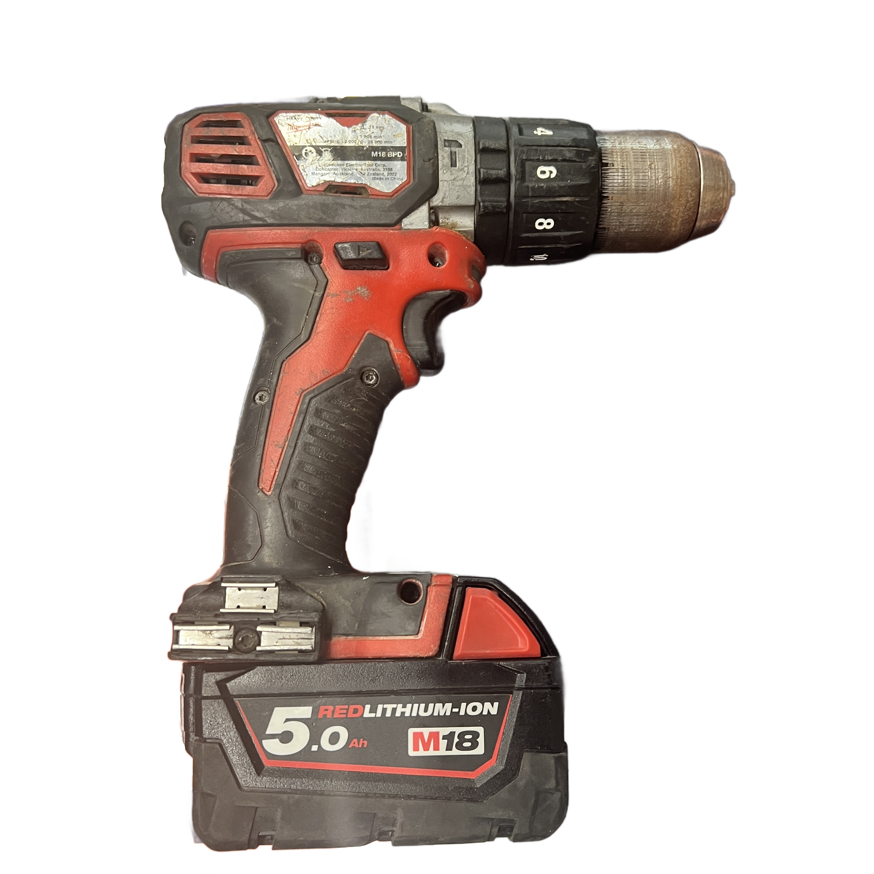 Milwaukee M18 BPD Drill With Battery  (MK)