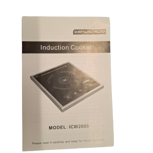 Anvil Alto Induction Cooker ICW2000 (JN)