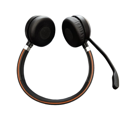 Jabra Evolve 65 SE HSC018W Bluetooth Headset with Cable, Dongle, and Case (MR)