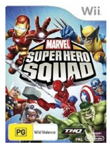 Marvel Super Hero Squad Nintendo Wii Game – Good With Manual