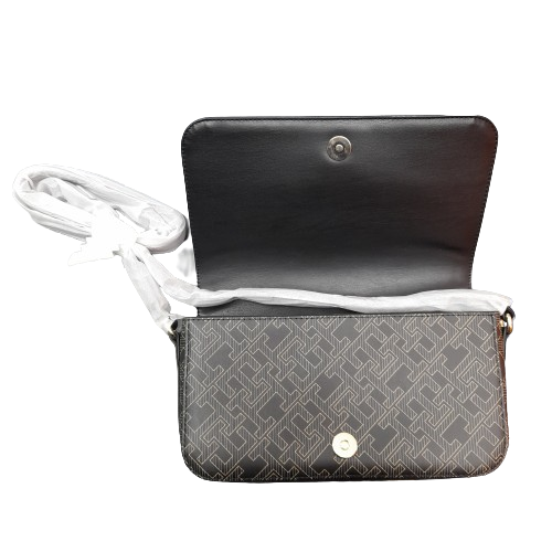 Tommy Hilfiger Latam Print Crossover Bag in Black (LN)