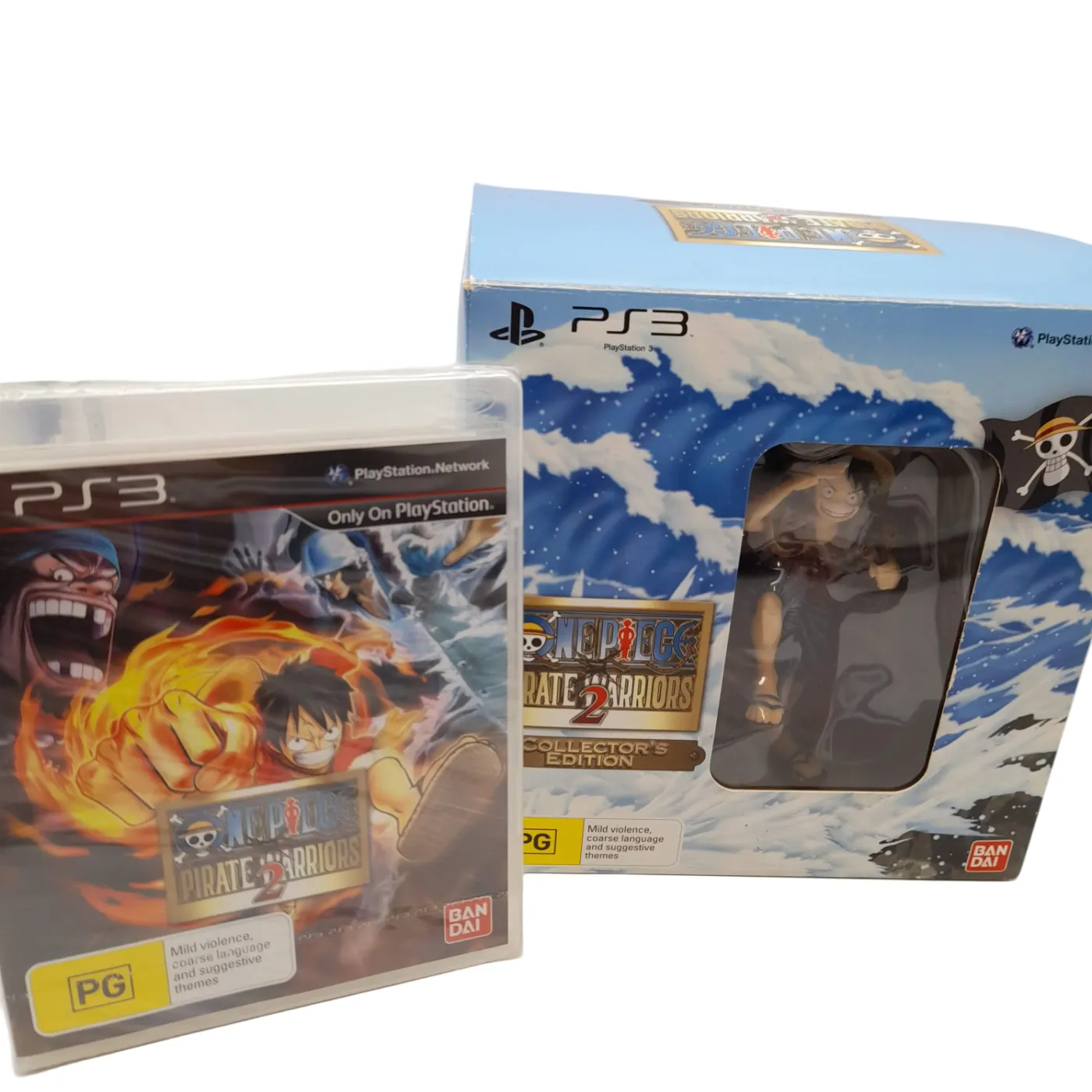 Bandai One Piece Pirate Warriors 2 Collector’s Edition PS3 Game Sealed+Figurine In Box (WL 1414121)