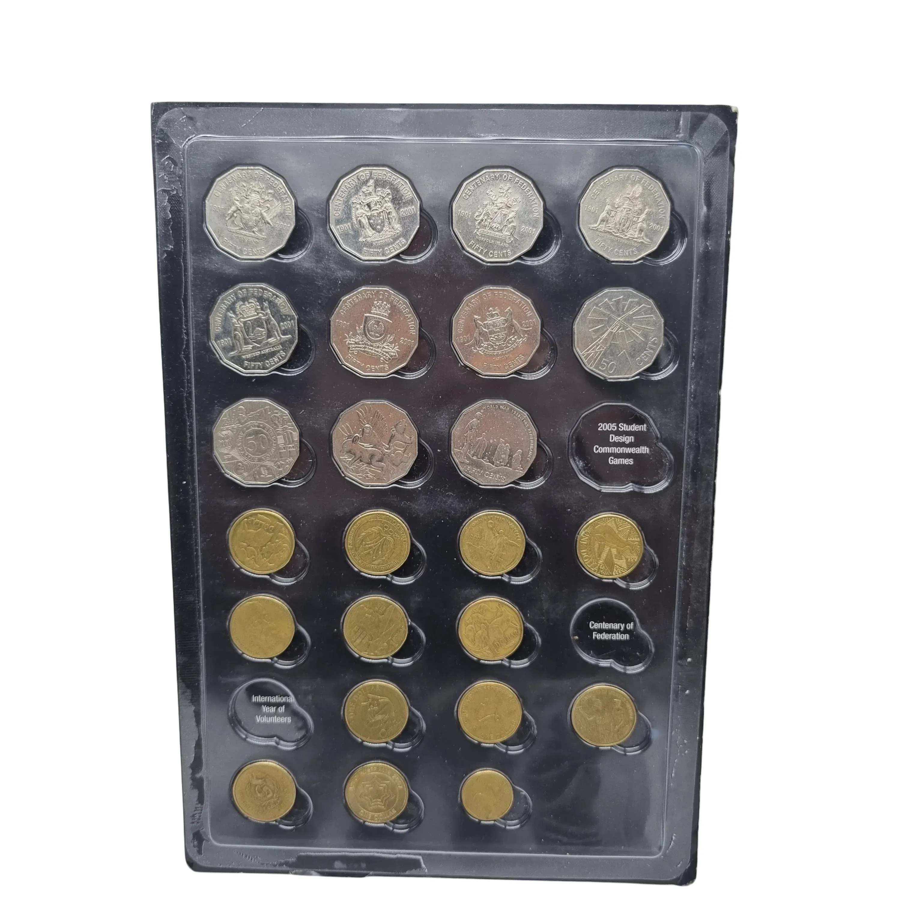Scholastic Ultimate Coin Collection Deluxe Edition – 59 Coins (Missing Four Coins – One Page No Longer Attached)