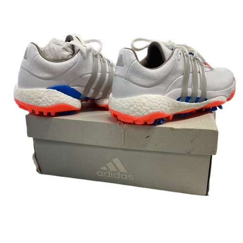Adidas Tour 360 22 Golf Shoes White Orange (NG)