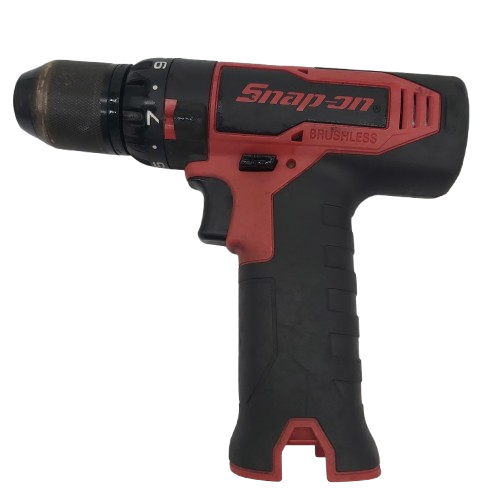 Snap-On 14.4v Brushless 3/8in Drill/Driver CDR861, Red, General Scuffing, Scuffing On Chuck SKIN ONLY (NA 1357441)