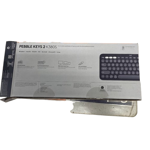 Logitech Pebble Keys 2 K380s Bluetooth Keyboard Grey (NG)