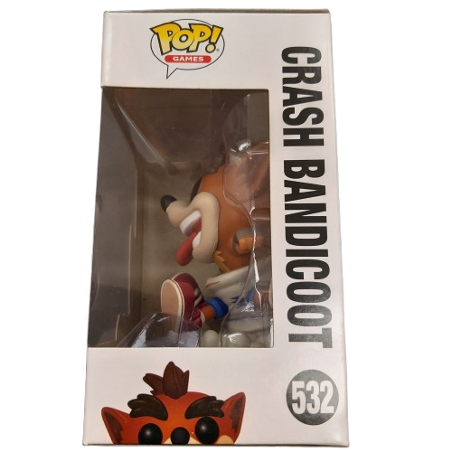Funko Pop! Vinyl Crash Bandicoot #532, Very Good Condition With Box