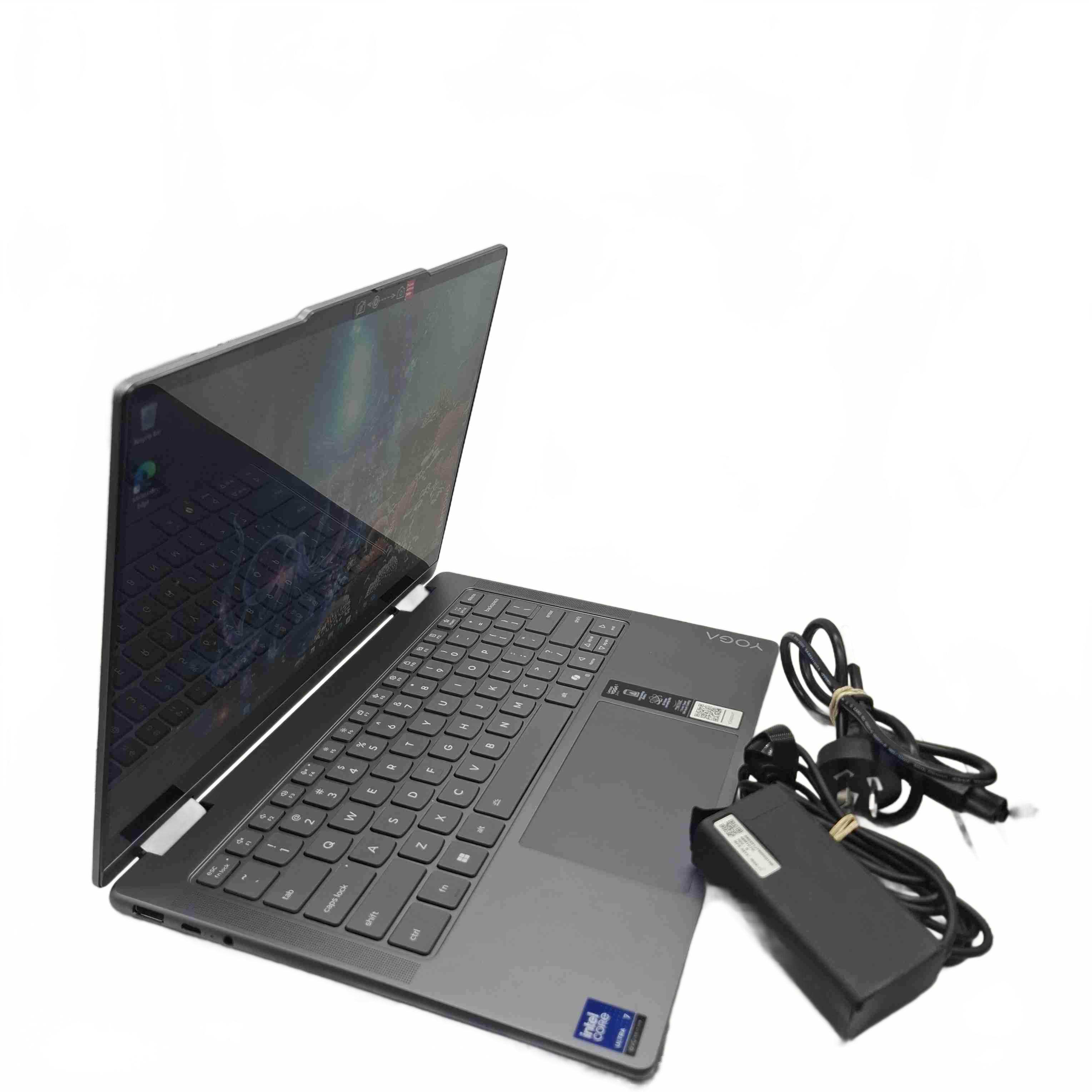 Lenovo Yoga 7 14ILL10 Laptop + Charger – Intel Core Ultra 7 258V, 32GB RAM, 954GB SSD  (WR 1431092)